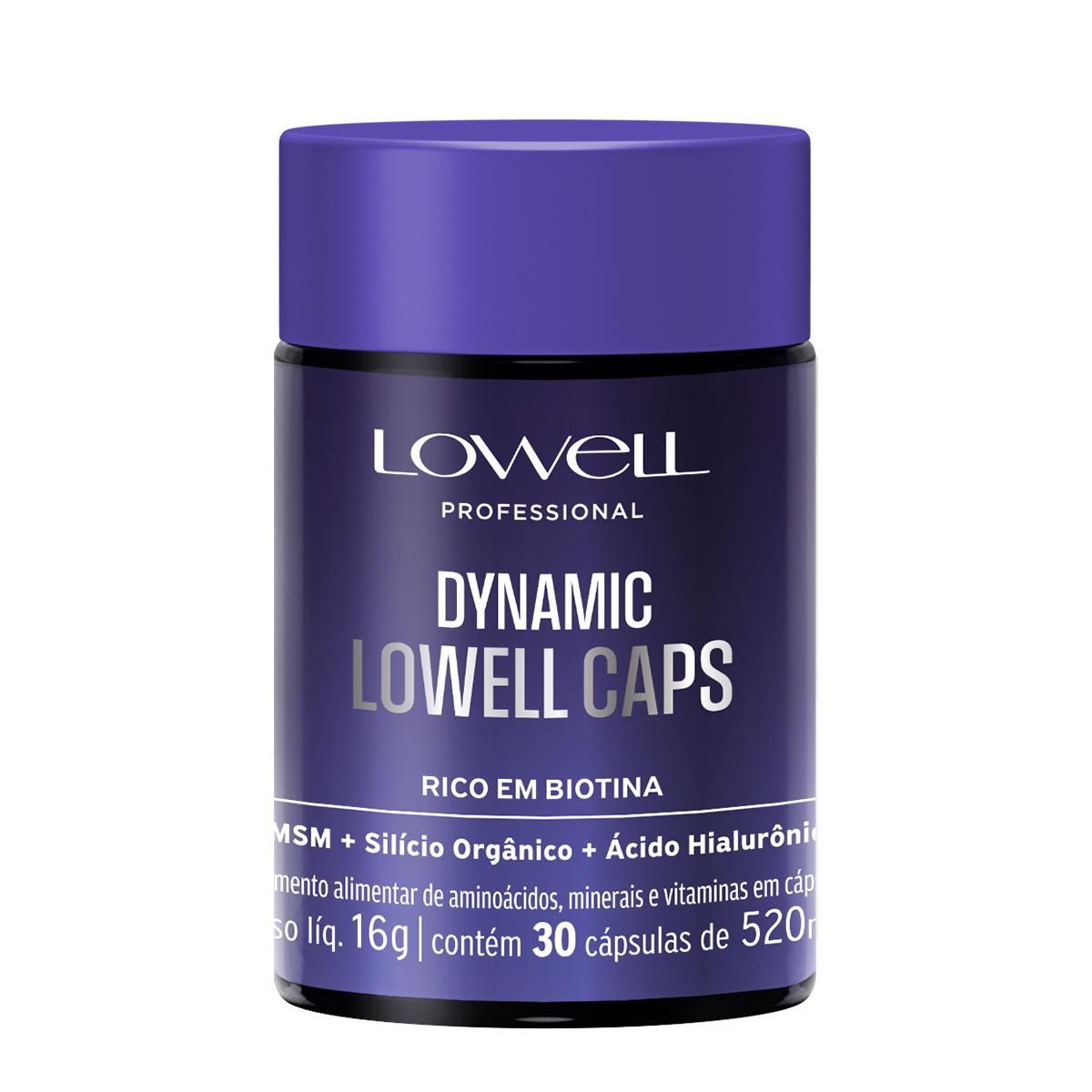 Lowell Dynamic Caps - Suplemento Alimentar 16g - 1