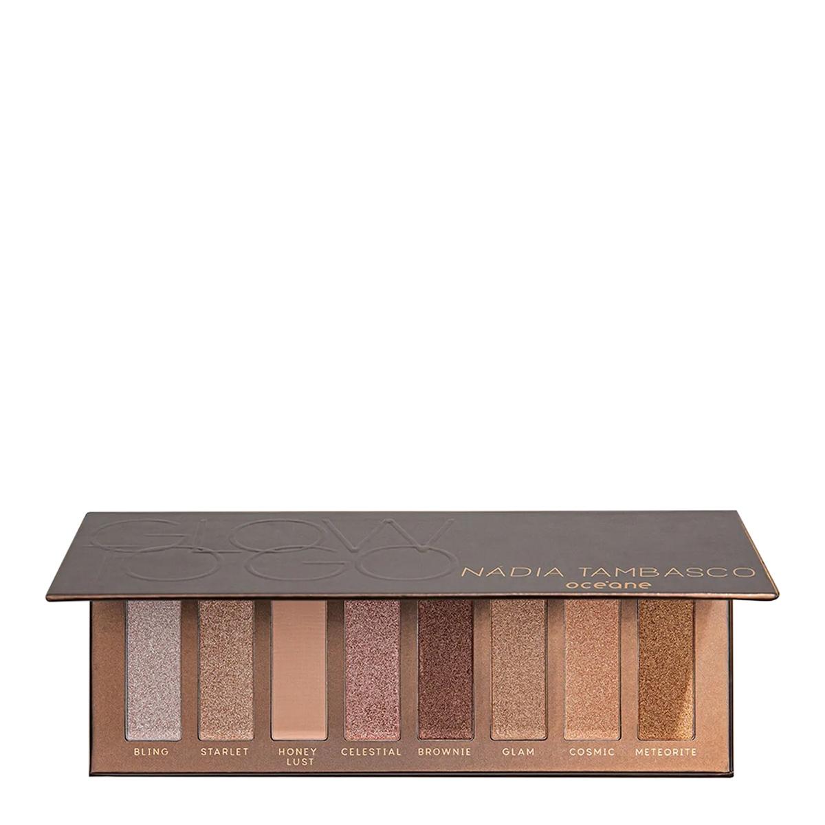 Océane Nádia Tambasco Glow To Go - Paleta de Sombras 17,1g - 1