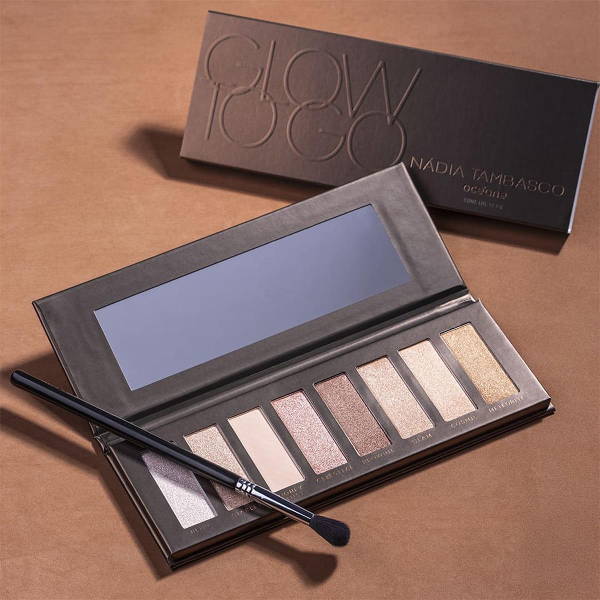 Océane Nádia Tambasco Glow To Go - Paleta de Sombras 17,1g - 3