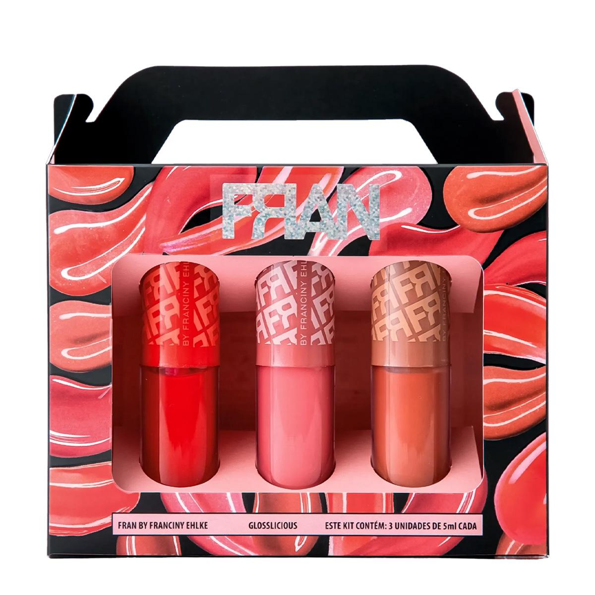 Fran by Franciny Ehlke Kit Glosslicious (3 produtos) - 1