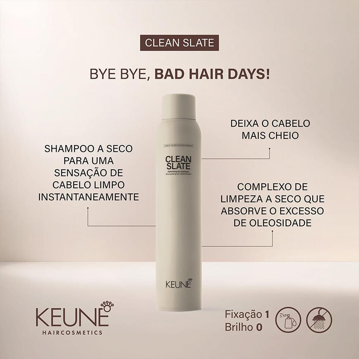 Keune Style Clean Slate - Shampoo a Seco 200ml - 3
