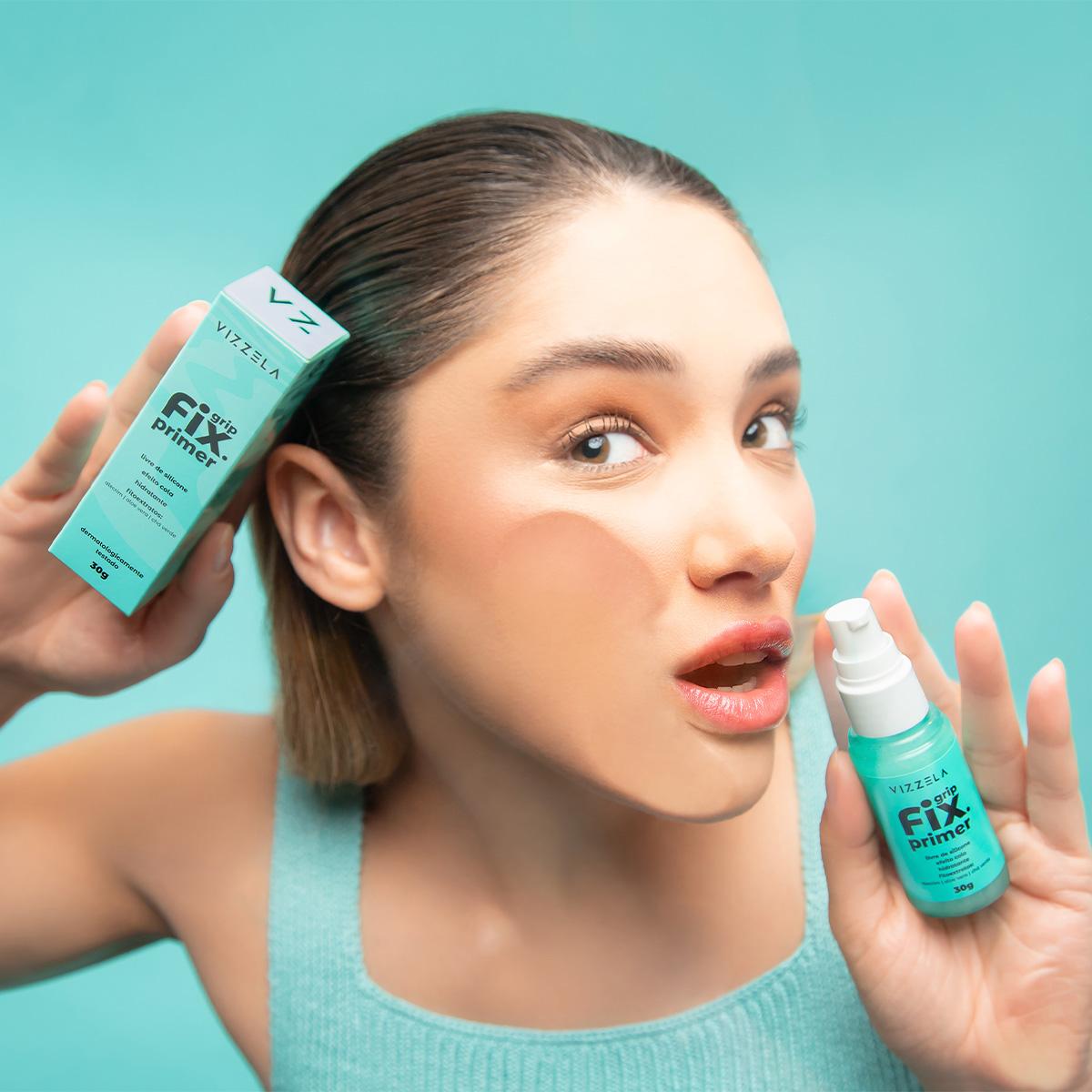 Vizzela Grip Fix - Primer Facial 30g - 4