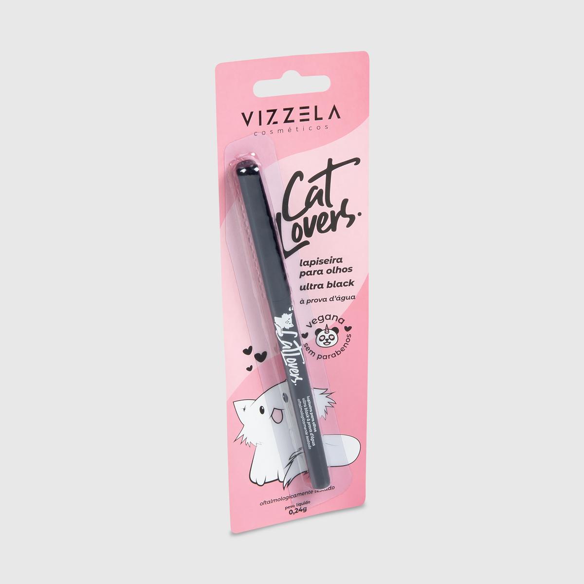Kit Vizzela Big No Panda Cat Lovers Ultra Black Lápis Máscara Cílios (2 produtos) - 3