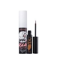 Kit Vizzela No Panda Cat Lovers Marrom Delineador Máscara de Cílios (2 produtos) - 1