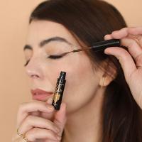 Kit Vizzela No Panda Cat Lovers Marrom Delineador Máscara de Cílios (2 produtos) - 2