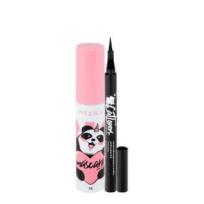 Kit Vizzela Big No Panda Cat Lovers Caneta Delineadora Máscara de Cílios (2 produtos)