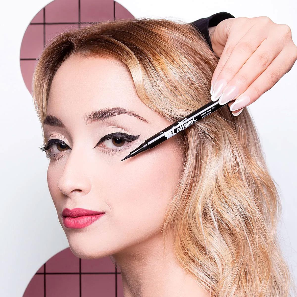 Kit Vizzela No Panda Cat Lovers Caneta Delineadora Máscara de Cílios (2 produtos) - 2