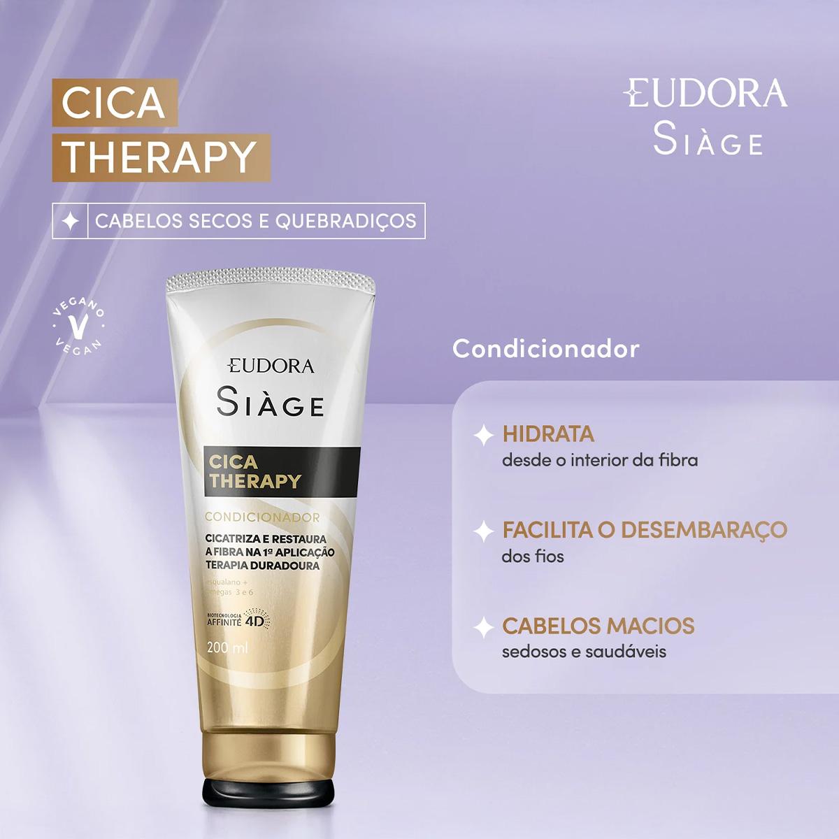 Kit Eudora Siàge Cica Therapy Home Care Leave-in (4 produtos) - 4