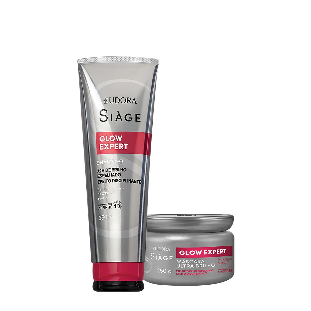 Kit Eudora Siàge Glow Expert Shampoo Máscara (2 produtos) - 1