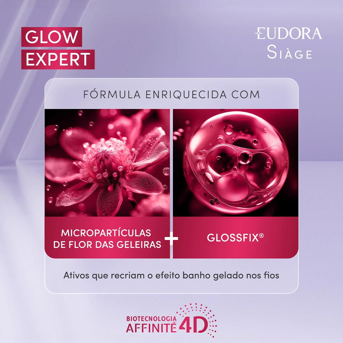 Kit Eudora Siàge Glow Expert Shampoo Máscara (2 produtos) - 4