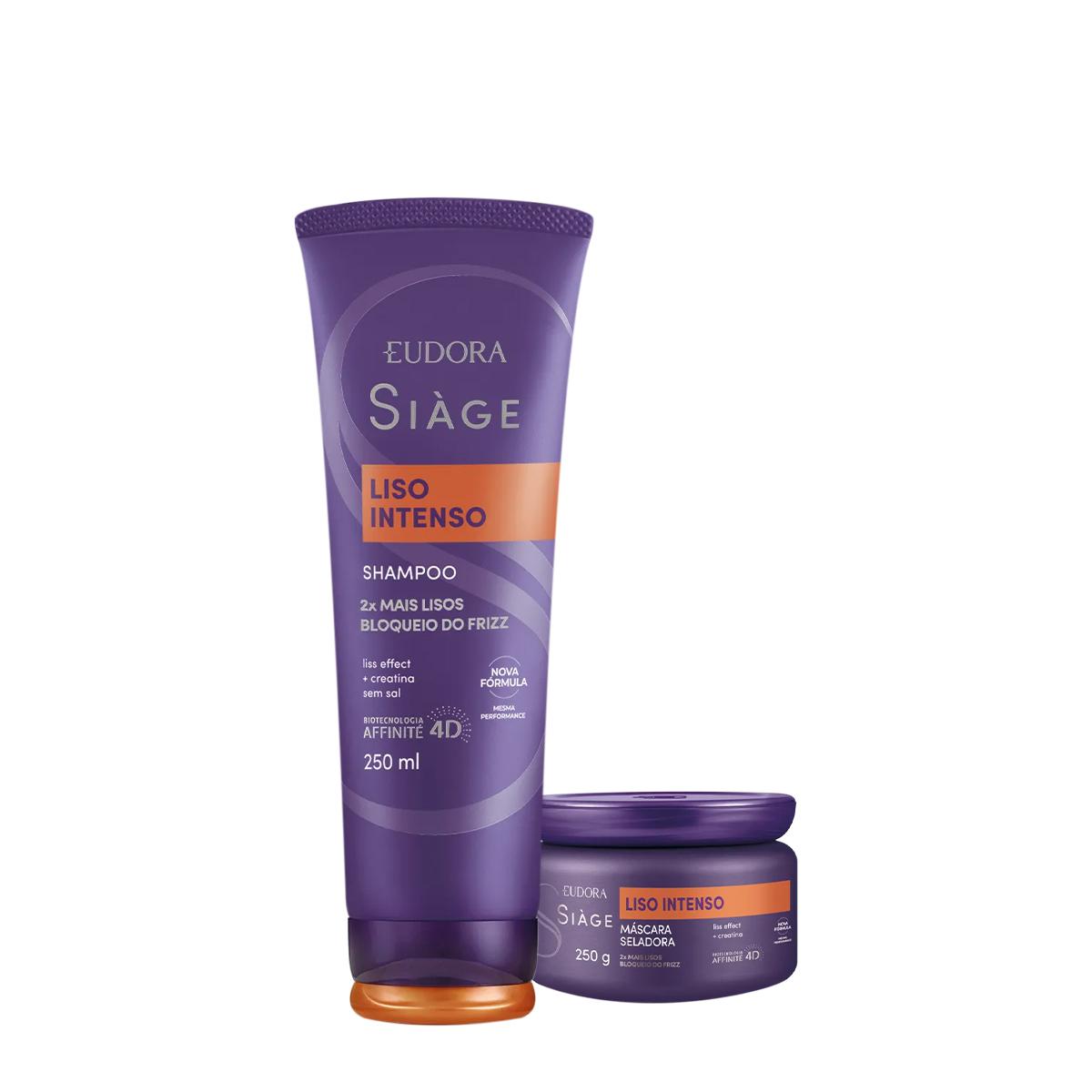 Kit Eudora Siàge Liso Intenso Shampoo Máscara (2 produtos) - 1