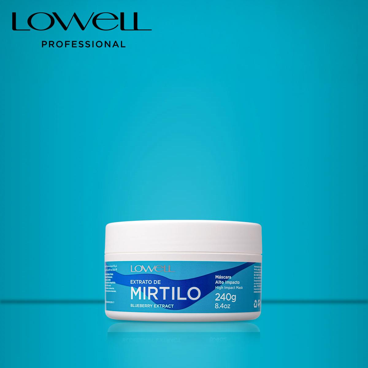 Kit Lowell Extrato de Mirtilo Salon Máscara (3 produtos) - 4
