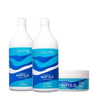 Kit Lowell Extrato de Mirtilo Salon Máscara (3 produtos) - 1