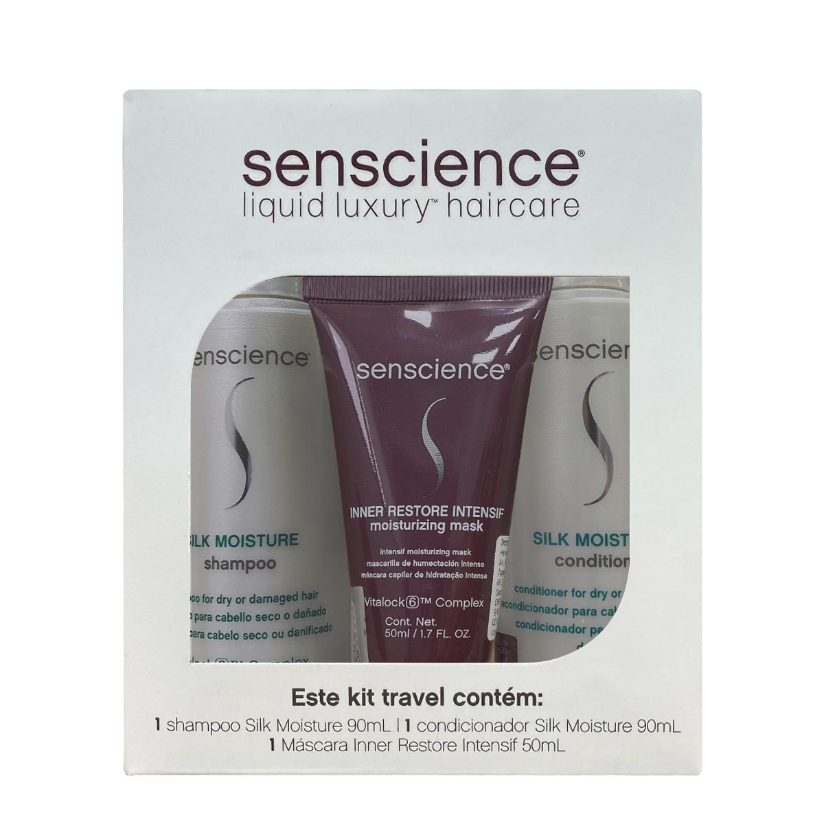 Senscience Kit Silk Moisture Intensif Travel Size (3 produtos) - 1