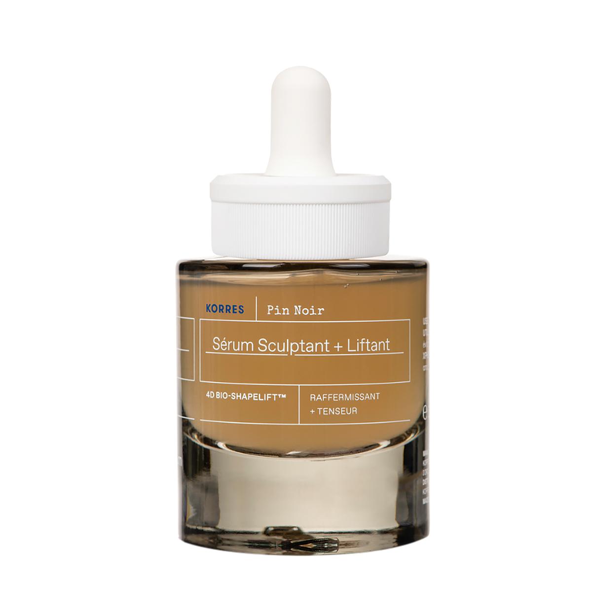 Korres Black Pine Sculpt Lift Sérum Elastilift-4D - Sérum Facial Antirrugas 30ml - 1