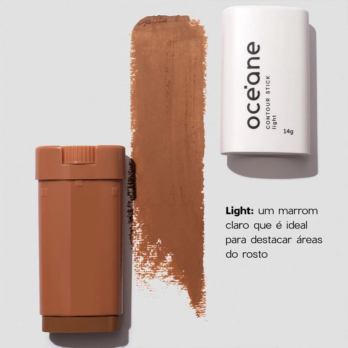 Océane Limited Contour Stick Marrom Claro - Contorno em Bastão 14g - 3