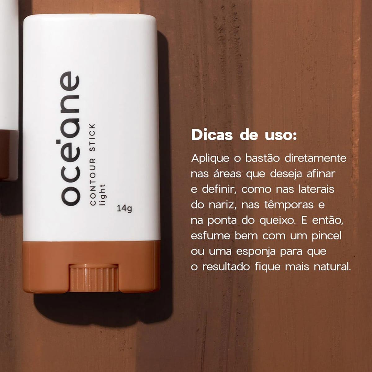 Océane Limited Contour Stick Marrom Claro - Contorno em Bastão 14g - 4