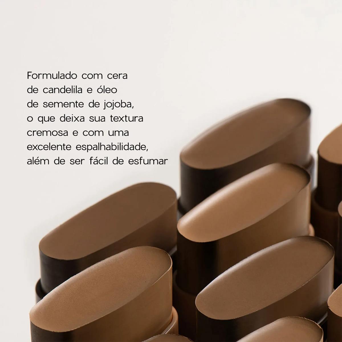 Océane Limited Contour Stick Marrom Médio - Contorno em Bastão 14g - 2