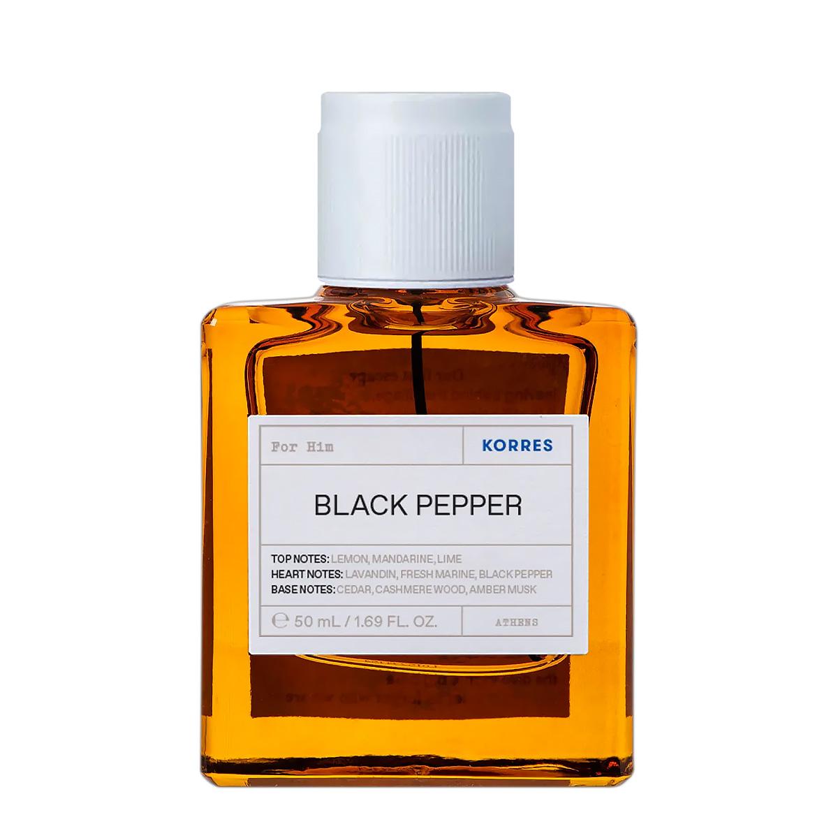 Korres Black Pepper Deo Parfum - Perfume Masculino 50ml - 1