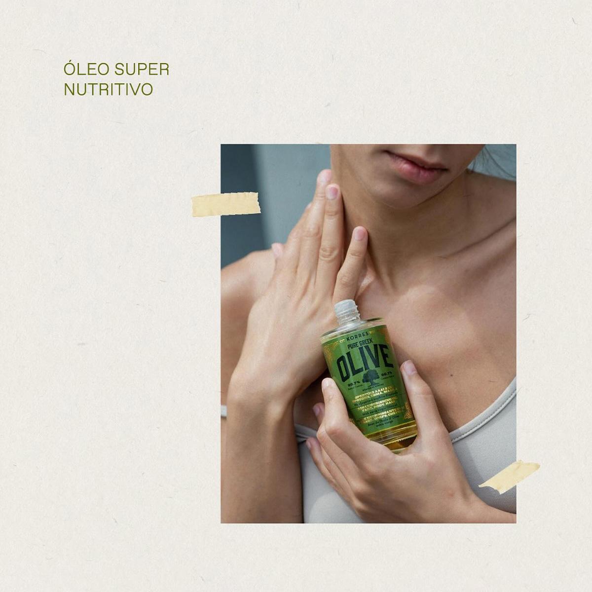 Korres Pure Greek Olive 3 em 1 - Óleo Multifuncional 100ml - 3