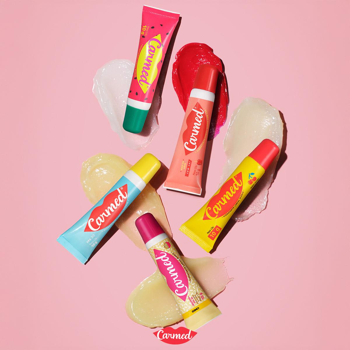 Carmed Melancia Incolor - Hidratante Labial 10g - 4