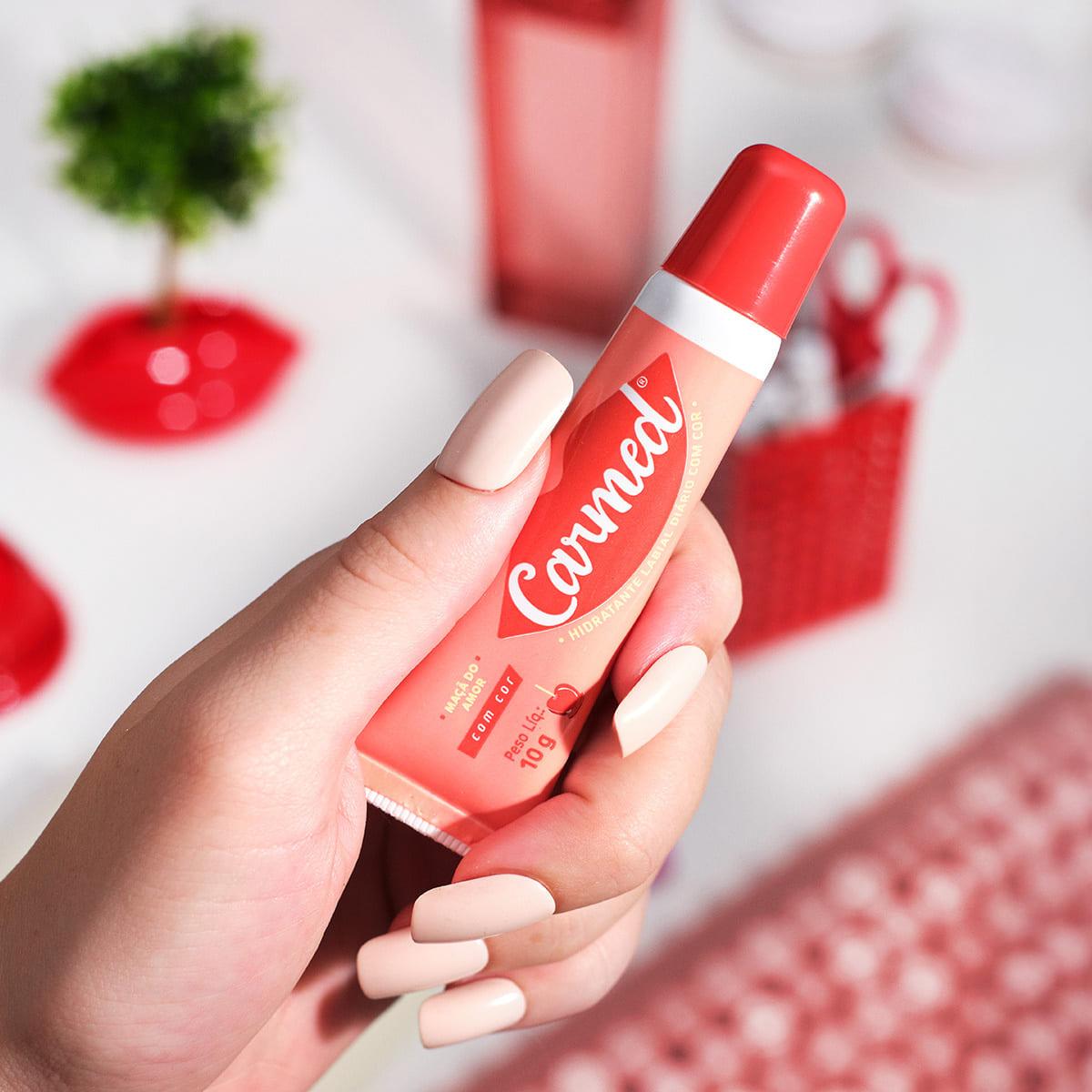Carmed Maçã do Amor - Hidratante Labial 10g - 2