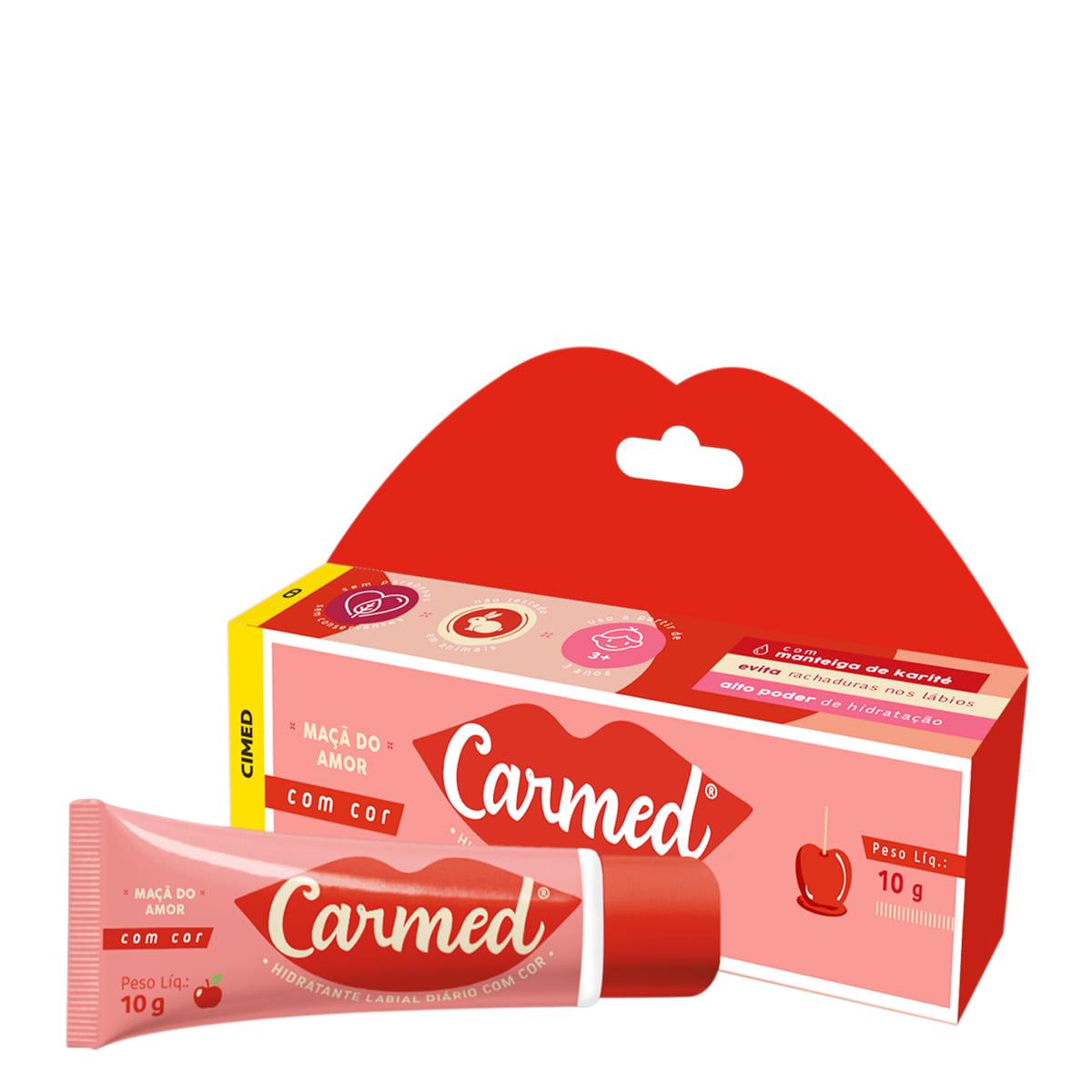 Carmed Maçã do Amor - Hidratante Labial 10g - 1