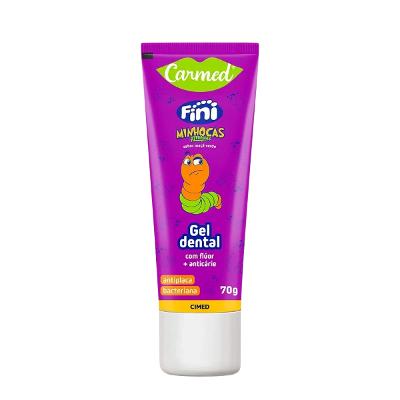 Carmed Fini Minhocas Azedinhas - Gel Dental 70g