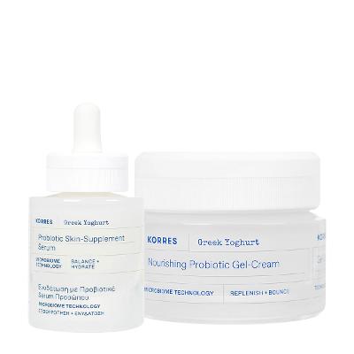 Kit Korres Greek Yoghurt Creme Sérum Facial (2 produtos)