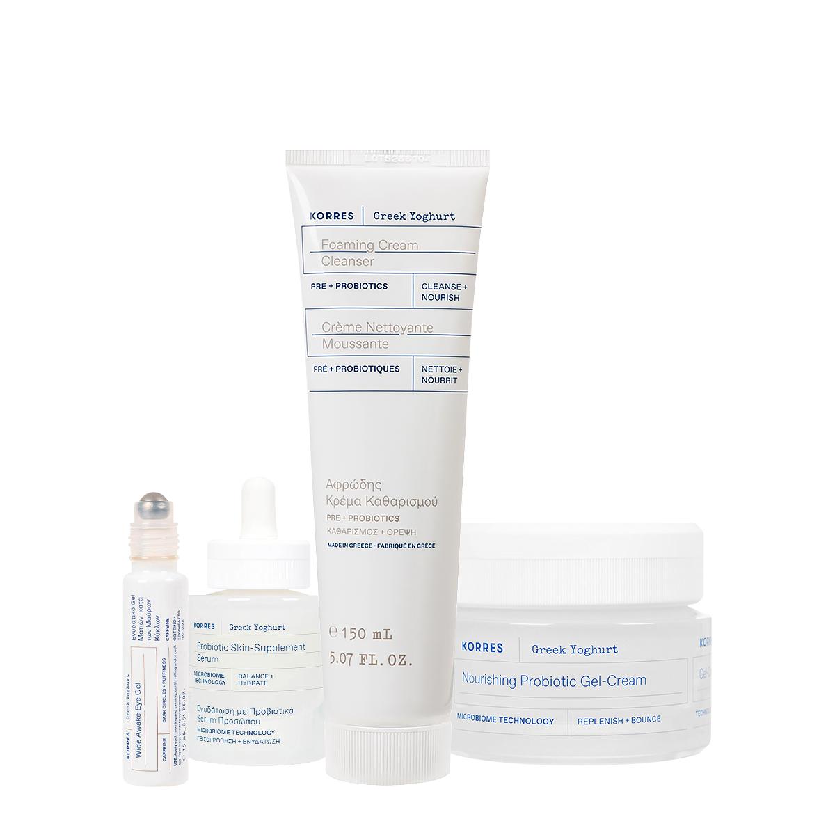 Kit Korres Greek Yoghurt Cuidados Faciais (4 produtos) - 1