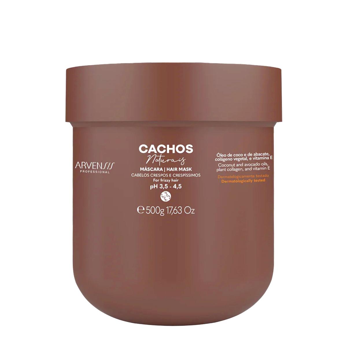 Arvensis Cachos Naturais Crespos e Crespíssimos - Máscara Capilar 500g - 1