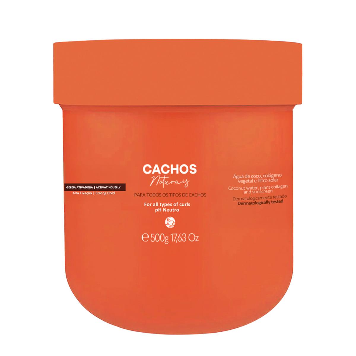 Arvensis Cachos Naturais Fixação Forte - Geleia Ativadora 500g - 1