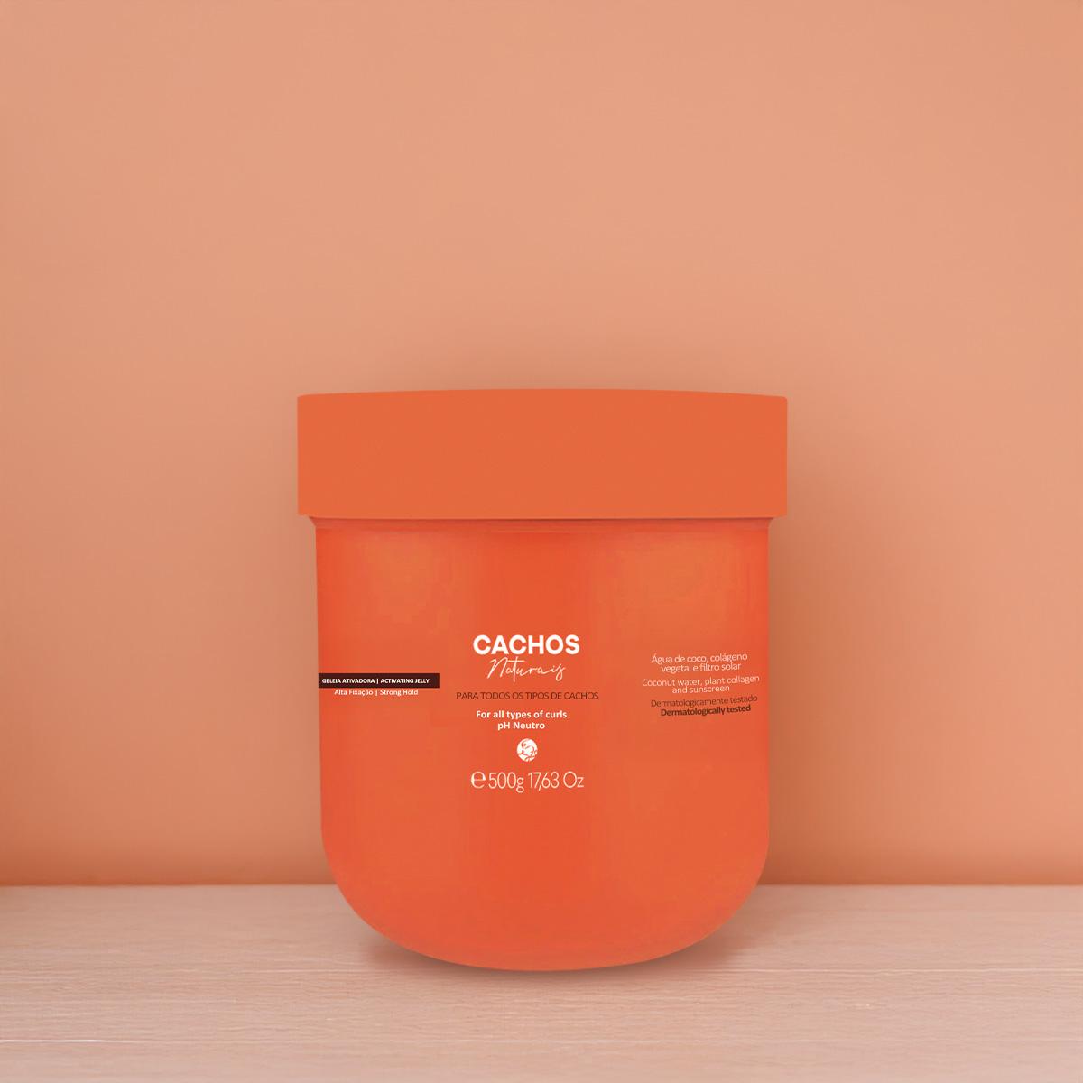 Arvensis Cachos Naturais Fixação Forte - Geleia Ativadora 500g - 2