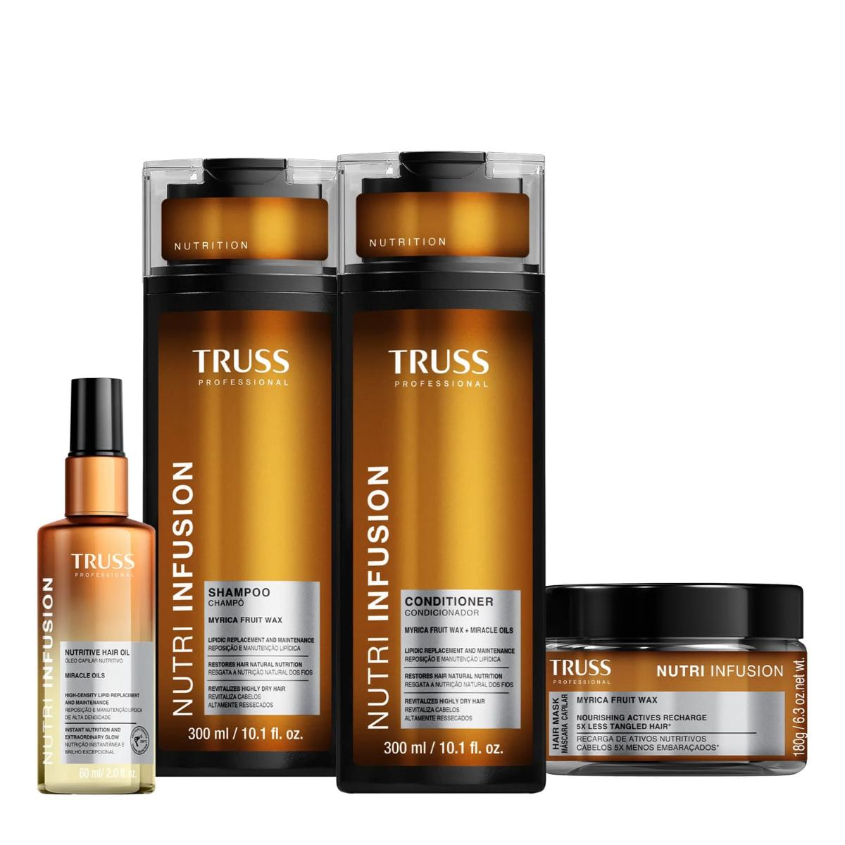 Kit Truss Nutri Infusion Home Care Oil 60 (4 produtos) - 1