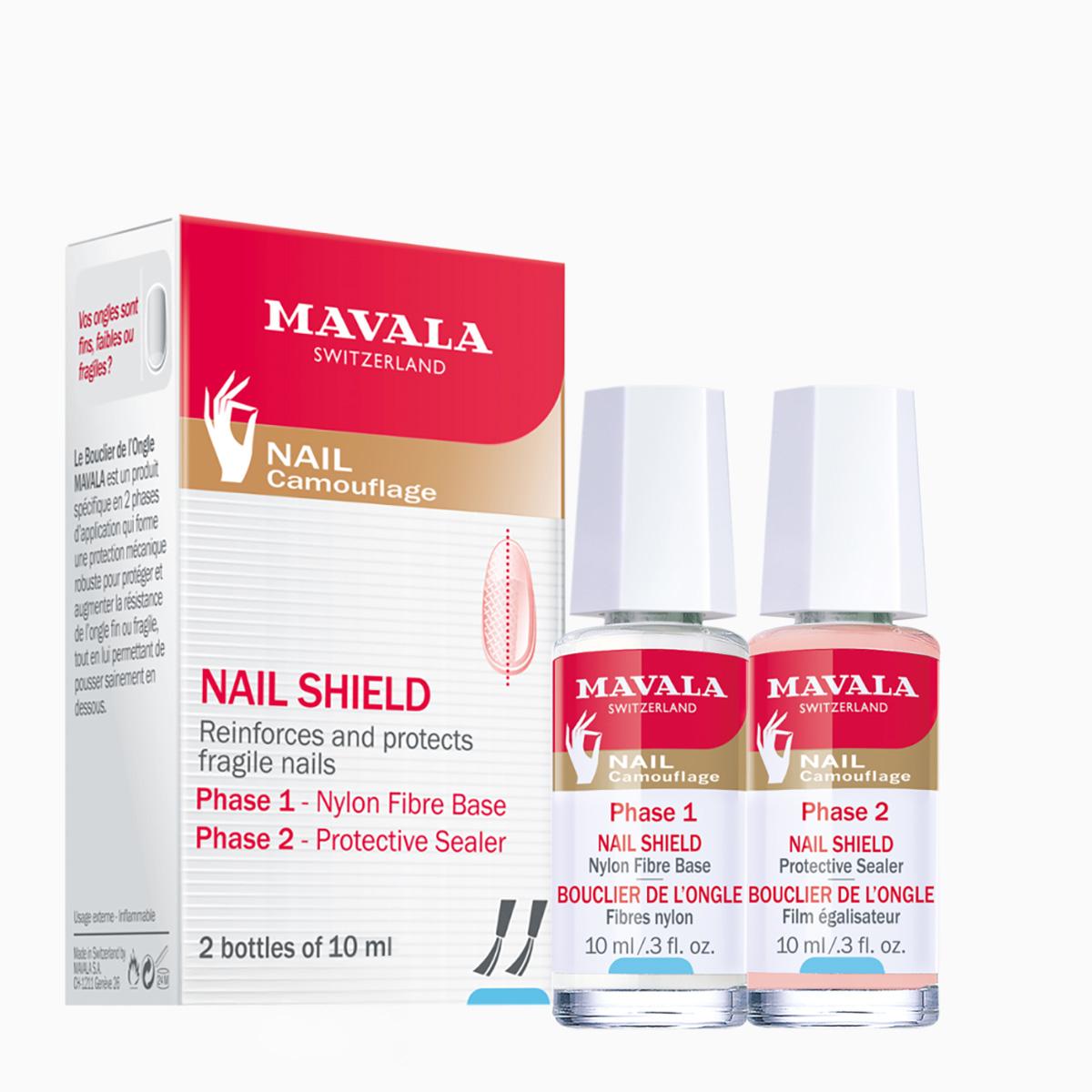 Mavala Nail Shield - Fortificante para Unhas 2x10ml - 1