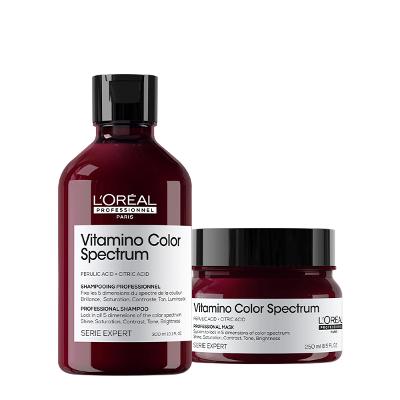 Kit L'Oréal Professionnel Vitamino Color Spectrum Shampoo Máscara (2 produtos)