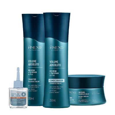 Kit Amend Expertise Volume Absoluto Home Care Oil (4 produtos)