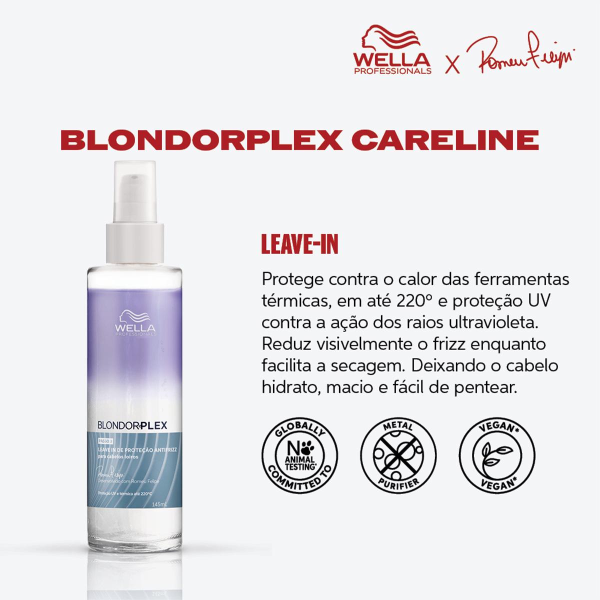 Kit Wella Professionals BlondorPlex Shampoo Leave-in Bifásico (2 produtos) - 3