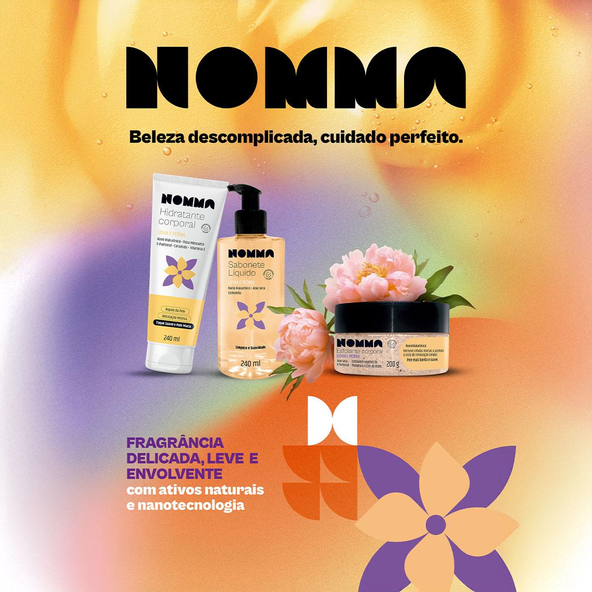 Nomma Healthy Lichia e Peônia - Esfoliante Corporal 200g - 3