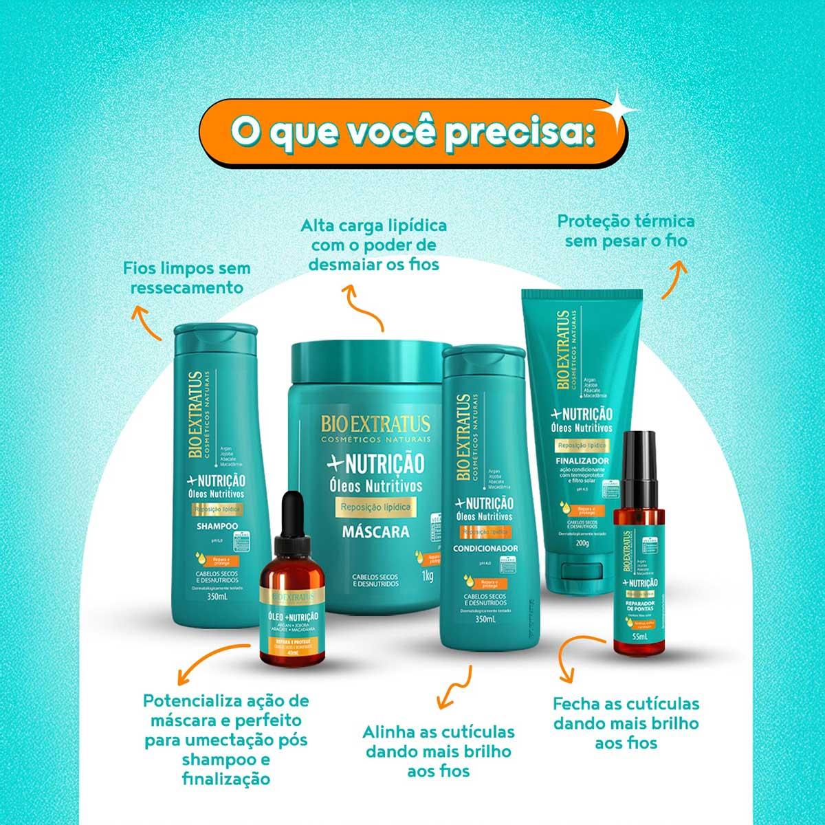 Bio Extratus +Nutrição - Condicionador 350ml - 4