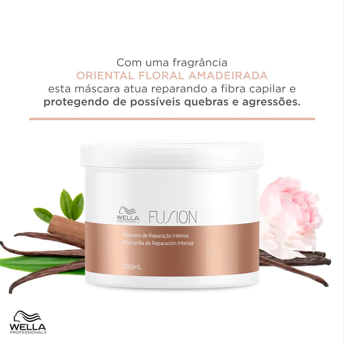 Kit Wella Professionals Fusion Shampoo Máscara Válvula Pump (3 produtos) - 3