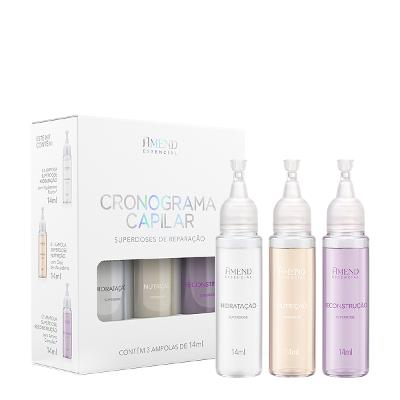 Amend Essencial Kit Cronograma Capilar Superdoses de Reparação (3 produtos)