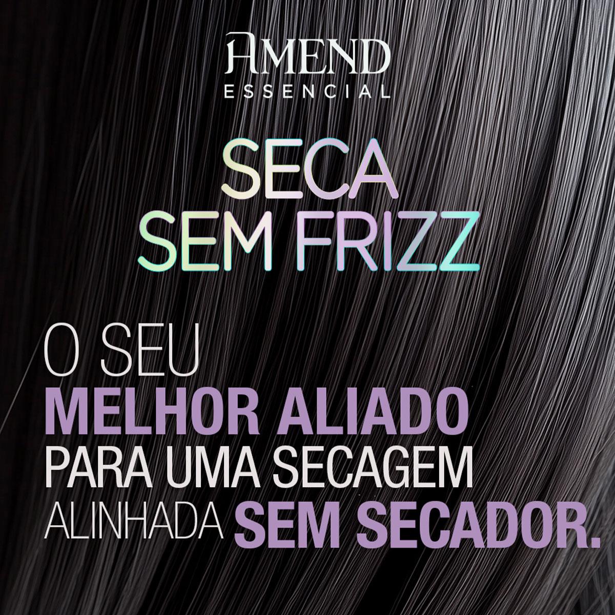 Kit Amend Seca Sem Frizz Gold Black Leave-in Reparador de Pontas (2 produtos) - 3