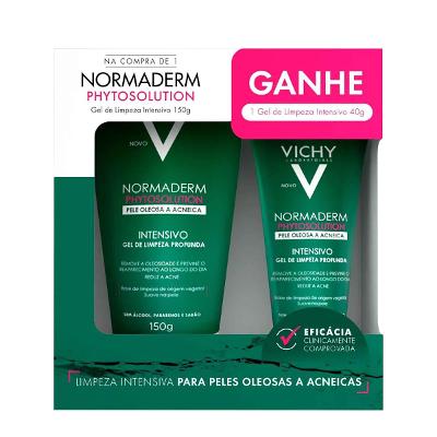 Vichy Kit Normaderm Phytosolution Intensivo Gel de Limpeza (2 produtos)