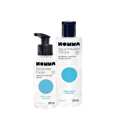 Kit Nomma Healthy Pele Oleosa Sabonete Água Micelar (2 produtos)