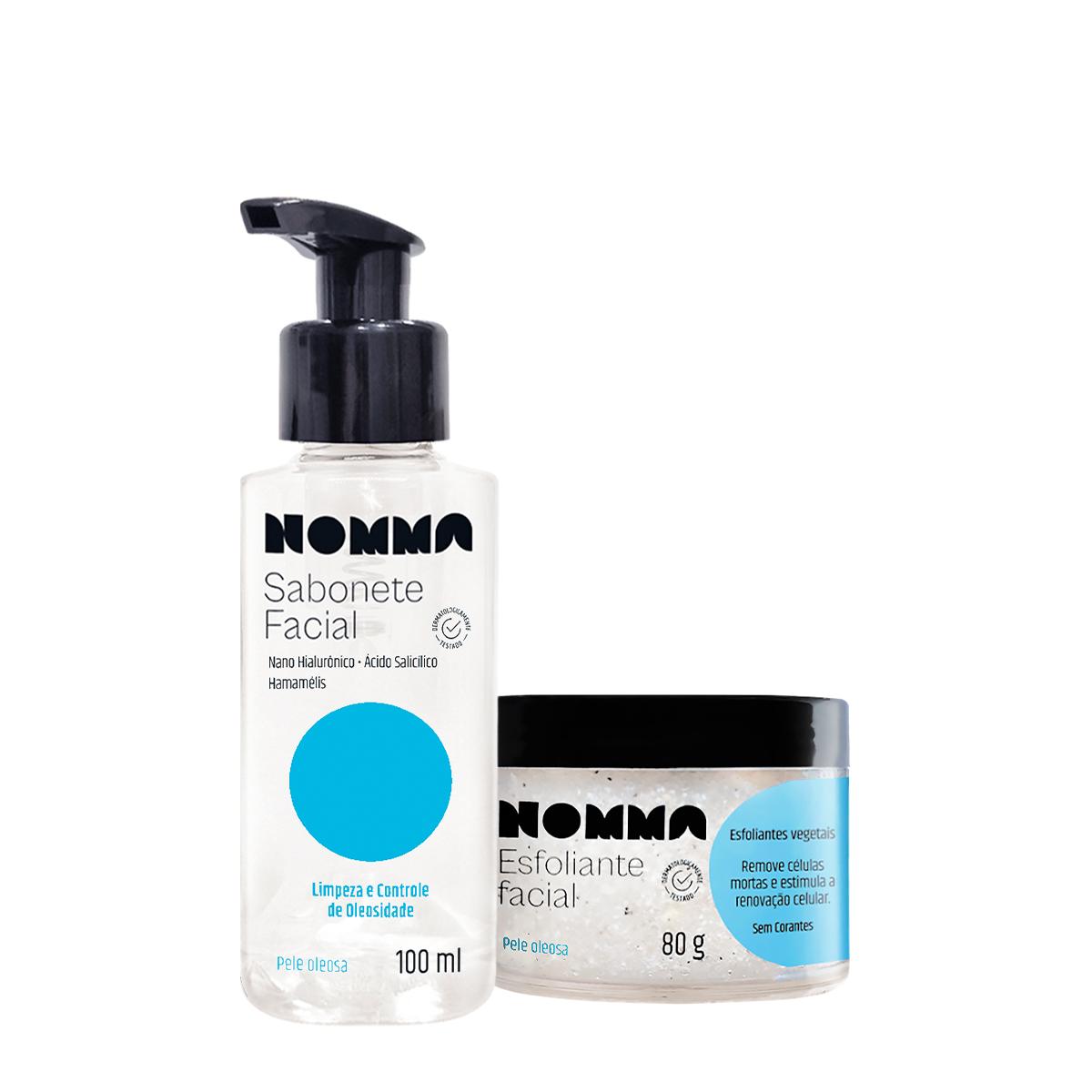 Kit Nomma Healthy Pele Oleosa Sabonete Esfoliante (2 produtos) - 1