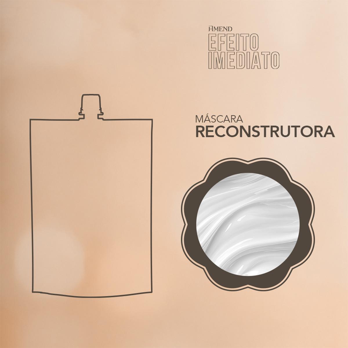 Amend Efeito Imediato Reconstrói - Máscara Capilar 100g - 3