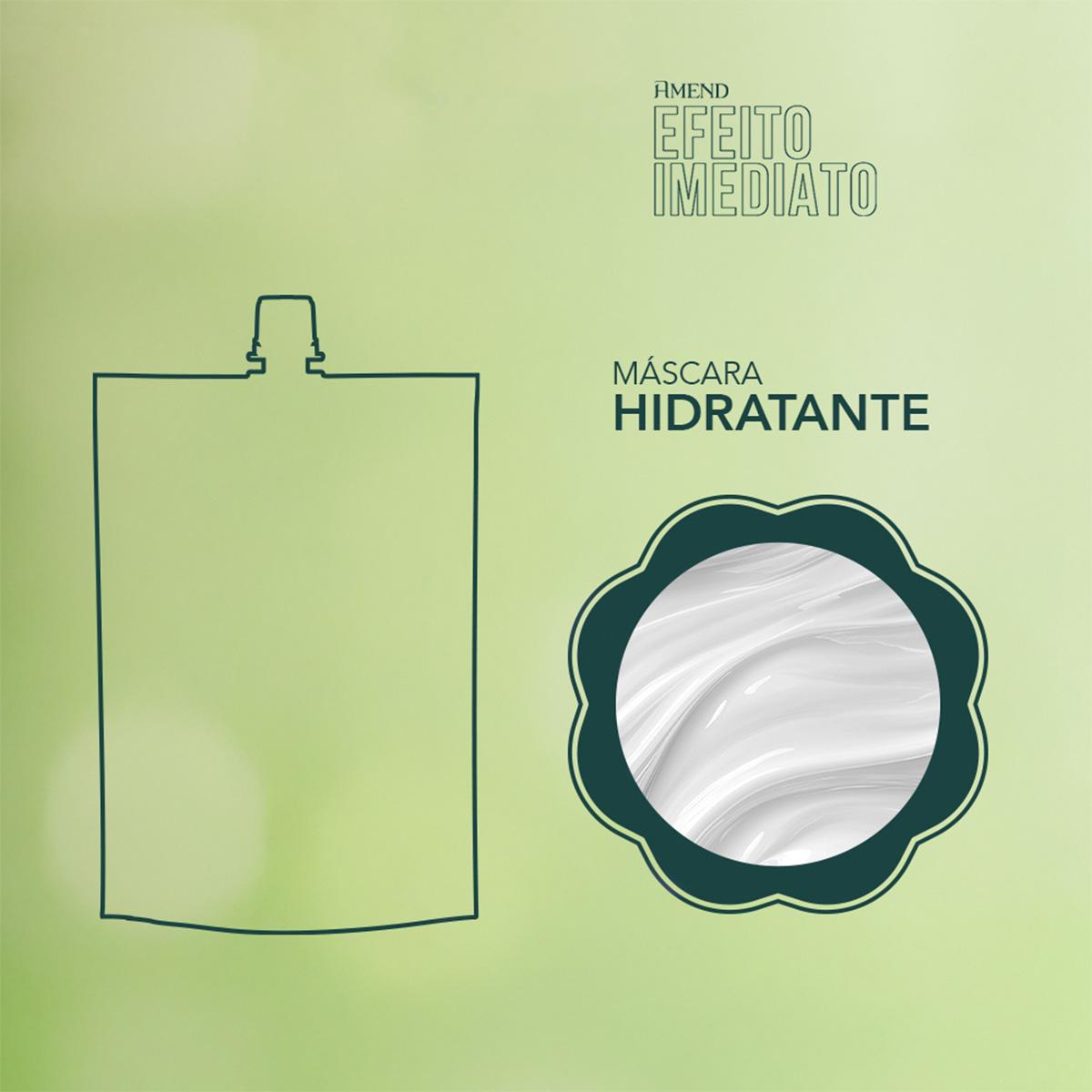 Amend Efeito Imediato Hidrata - Máscara Capilar 100g - 3