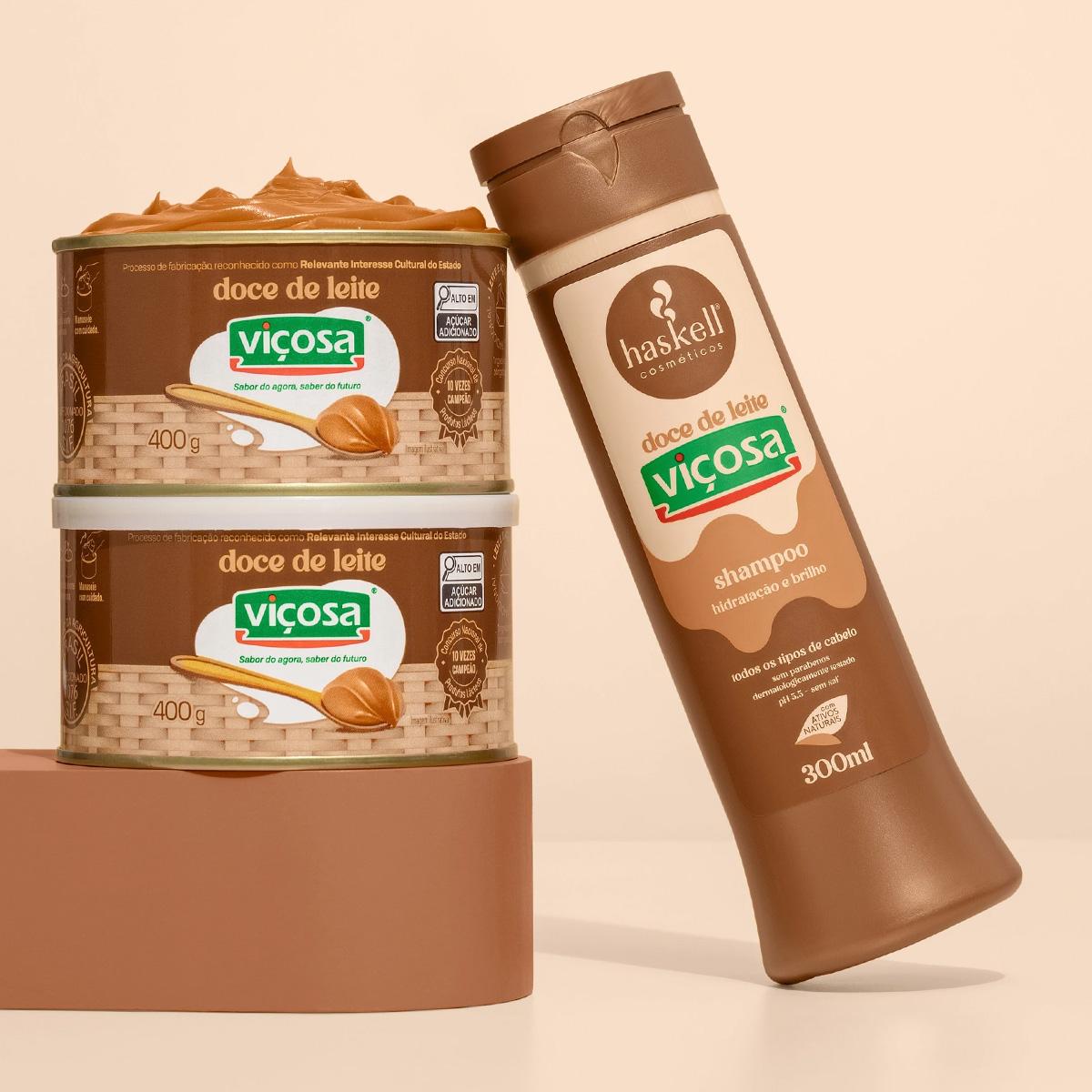 Haskell Doce de Leite Viçosa - Shampoo 300ml - 3