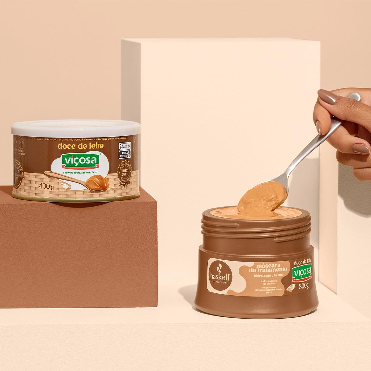 Haskell Doce de Leite Viçosa - Máscara Capilar 300g - 2
